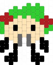 Taco ii kandi - green,beige