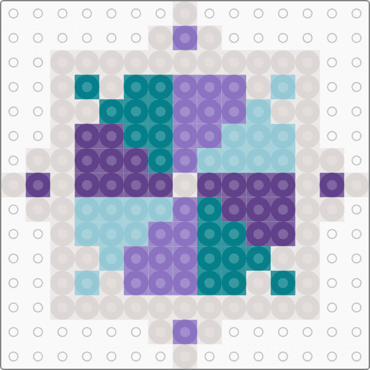 purple/teal mini fs - flowstar,mini,fashion,clothes,style,model,beige