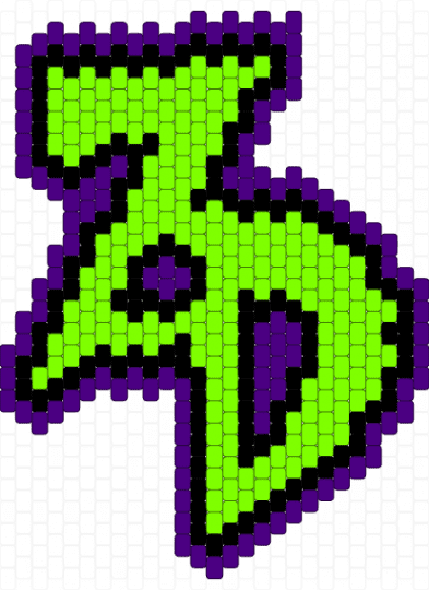 ZD green/purple - zeds dead,green,purple