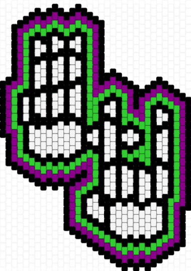 level up - level up,dj,edm,music,hands,skeleton,lu,green,pink