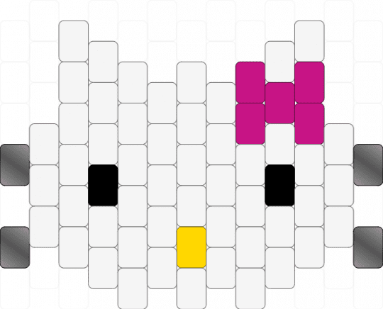 hello kitty mini - white,pink