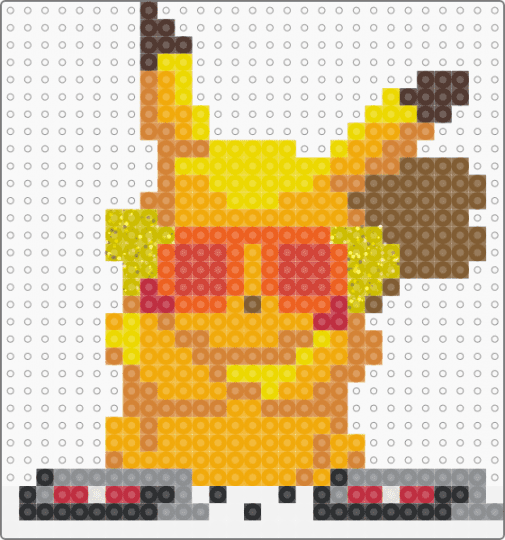 DJ Pikachu - yellow,orange