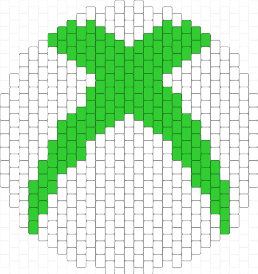 xbox - green,white