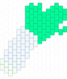Leek Wand - white,teal,pjsk,hatsune miku,miku hatsune,virtual item,project sekai,virtual singer