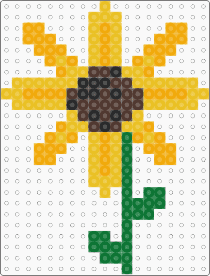 Demoflower - orange,yellow,tf2,team fortress 2,team fortress,demoman,demoflower,sunflower,yer doin good lad