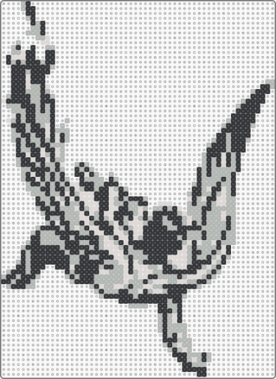 The Fall of Icarus - beige,black,art