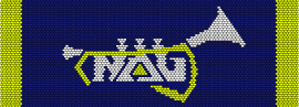 NAU Band Logo - nau,band,trumpet,music,logo,spirit,melodic,vibrant,insignia,blue
