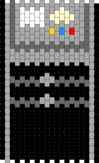 bag pattern redo - black,gray,beige