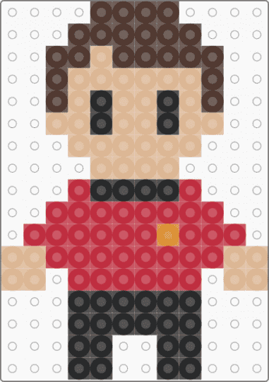 Star Trek Scotty - beige,red