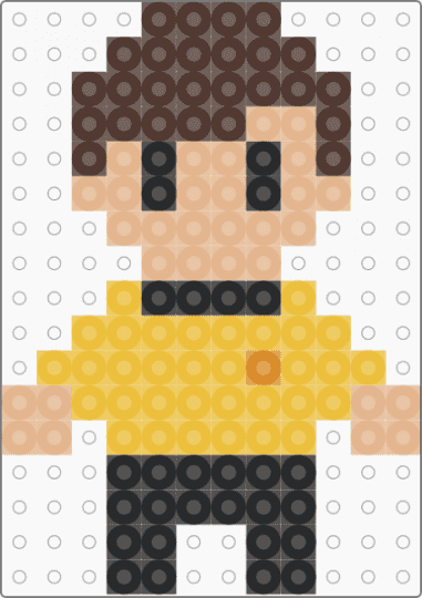 Star Trek Chekov - brown,beige,yellow