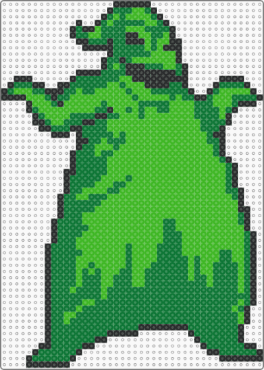Oogie Boogie - green,nightmarebeforechristmas,oogieboogie,halloween