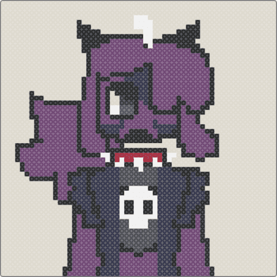 🕯- Waxwell - 💀 - beige, dandys world, emo, pink, video game