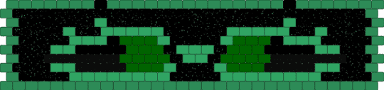 Vee cuff! - green,black
