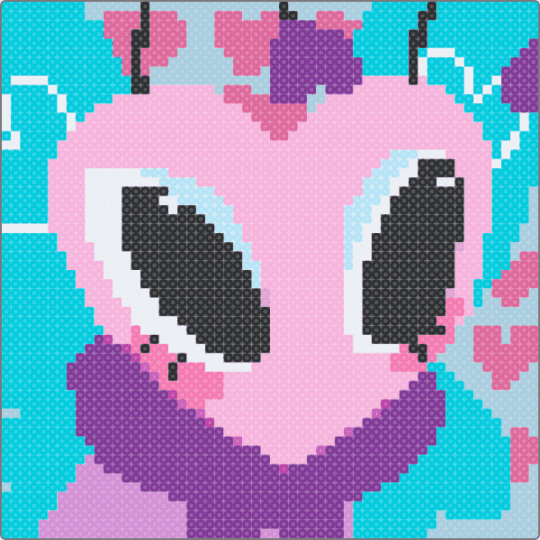 🩷-Flutter-🦋 - light blue,pink