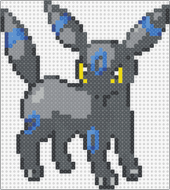 Shiny Umbreon - umbreon,pokemon,character,gaming,evolution,eevee,gray