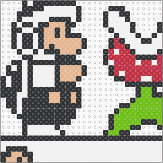 Mario Montage 1 - mario,piranha plant,white,beige,green