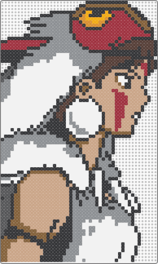 Princess Mononoke - beige,gray
