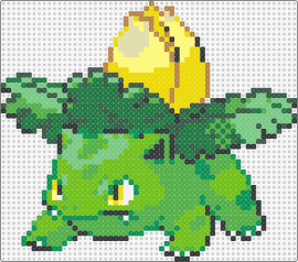 Shiny Ivysaur - ivysaur,pokemon,character,evolution,bulbasaur,gaming,green,yellow