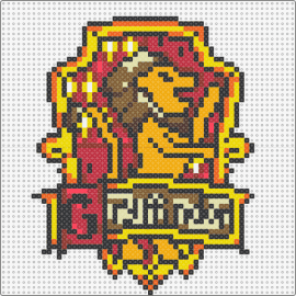 Gryffindor - gryffindor,harry potter,crest,emblem,badge,lion,magic,house,bravery,gold,red
