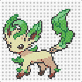 Leafeon - leafeon,eevee,pokemon,nature,mythical,creature,earthy,green,brown