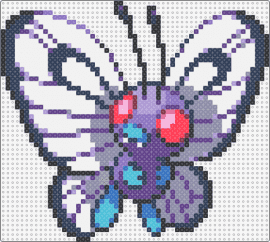 Butterfree - butterfree,pokemon,evolution,butterfly,winged,gaming,character,purple,white