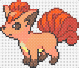 Vulpix - vulpix,pokemon,character,gaming,orange