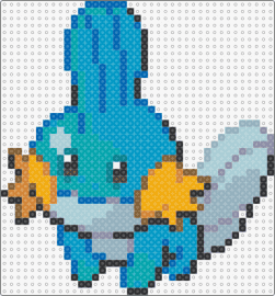 Mudkip - mudkip,pokemon,character,gaming,cute,teal,yellow