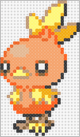 Torchic - torchic,pokemon,creature,fire,anime,gaming,orange,yellow