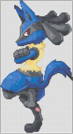 Lucario (Large) - lucario,pokemon,character,gaming,blue