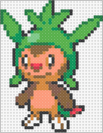 Chespin - chespin,pokemon,character,gaming,cute,tan,brown,green