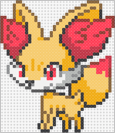 Fennekin - fennekin,pokemon,character,fox,cute,gaming,tan,orange,red