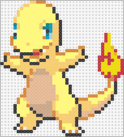 Shiny Charmander - charmander,pokemon,character,fiery,gaming,yellow