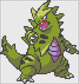 Shiny Tyranitar - tyranitar,pokemon,character,dinosaur,starter,gaming,green