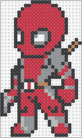 Deadpool - deadpool,marvel,superhero,comic,movie,red,gray