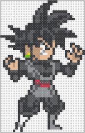 Goku Black - goku,dragon ball z,character,anime,tv show,black,gray