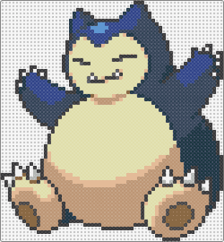 Snorlax - snorlax,pokemon,character,gaming,tan,blue