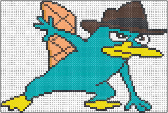 Perry the Platypus - teal