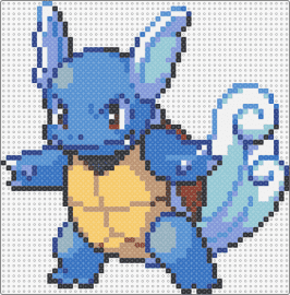 Wartortle - wartortle,pokemon,character,squirtle,evolution,gaming,blue,orange,tan,light blue