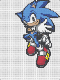 Sonic the Hedgehog - sonic the hedgehog,sega,video game icon,speed,red shoes,gaming,blue