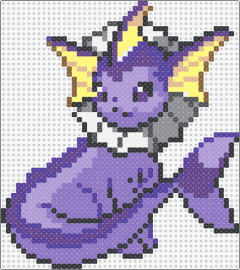 Shiny Vaporeon - vaporeon,pokemon,character,gaming,evolution,eevee,purple