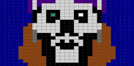 Perpetua - red,purple