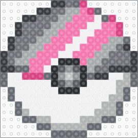 small pokeball demigirl - gray