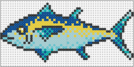 Tuna Fish - tuna,fish,animal,nautical,marine,sea,intricate,creative,oceanic,blue