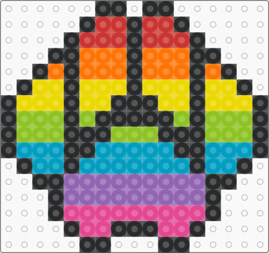 Pride Paw :P - light blue, pink, yellow
