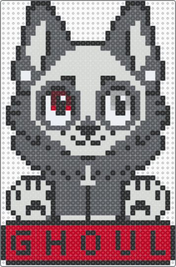 Ghoul Chibi - gray