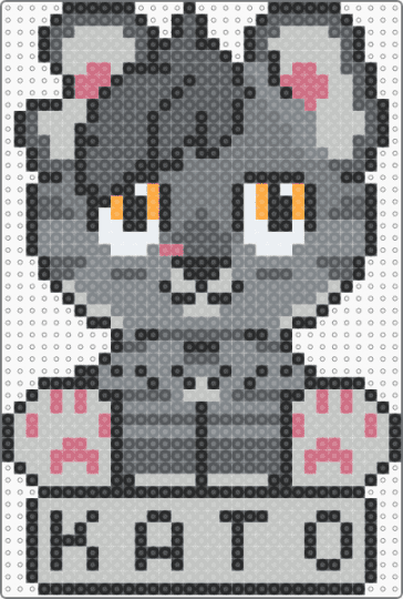 Kato Chibi - beige,gray