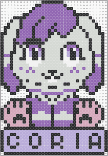 Coria Chibi - pink,white