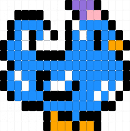 Stardew Valley Blue Chicken - light blue