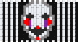 puppet - white,gray,fnaf