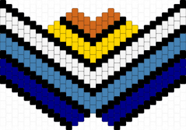 aroace mask :0 - purple,blue,pride,aroace,aromantic,asexual,mask,remix